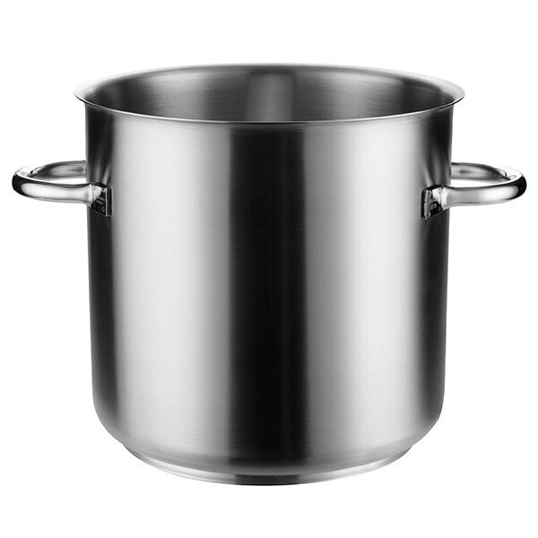 Stockpot - 18-10, No Cover, 300 x 300mm-21.2Lt from Pujadas. Sold in boxes of 1. Hospitality quality at wholesale price with The Flying Fork!