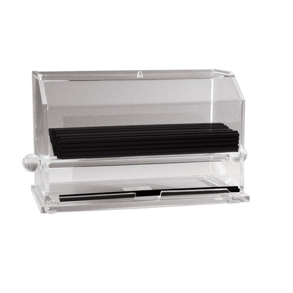 Straw Dispenser - Acrylic, 270 x 140 x 170mm from TheFlyingFork. Sold in boxes of 1. Hospitality quality at wholesale price with The Flying Fork!