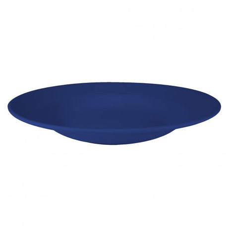 Soup Plate - 230mm, Dark Blue from Superware. Unbreakable, made out of Melamine and sold in boxes of 12. Hospitality quality at wholesale price with The Flying Fork!