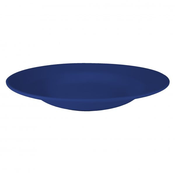 Soup Plate - 230mm, Dark Blue from Superware. Unbreakable, made out of Melamine and sold in boxes of 12. Hospitality quality at wholesale price with The Flying Fork!