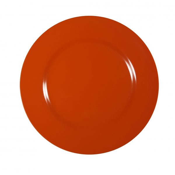 Round Plate Rim - 165mm, Red from Superware. Unbreakable, made out of Melamine and sold in boxes of 6. Hospitality quality at wholesale price with The Flying Fork!