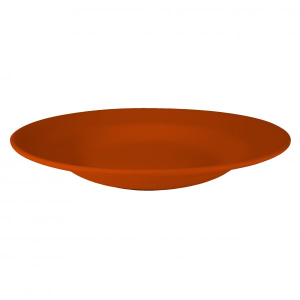 Round Soup Plate - 230mm, Red from Superware. Unbreakable, made out of Melamine and sold in boxes of 12. Hospitality quality at wholesale price with The Flying Fork!