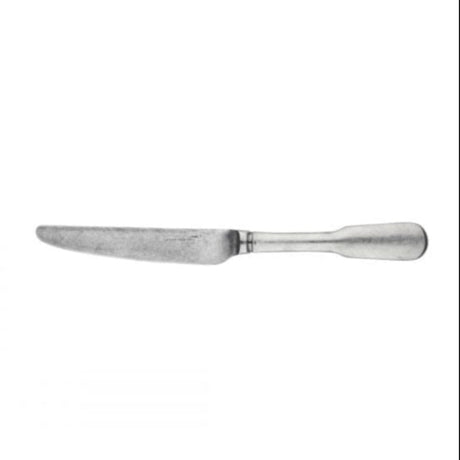 Dessert Knife - Fiddle from Charingworth. Satin Finish, made out of Stainless Steel and sold in boxes of 12. Hospitality quality at wholesale price with The Flying Fork!
