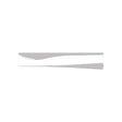 Steak Knife - Karri Mirror from Studio William. Mirror Finish, made out of Stainless Steel and sold in boxes of 12. Hospitality quality at wholesale price with The Flying Fork!