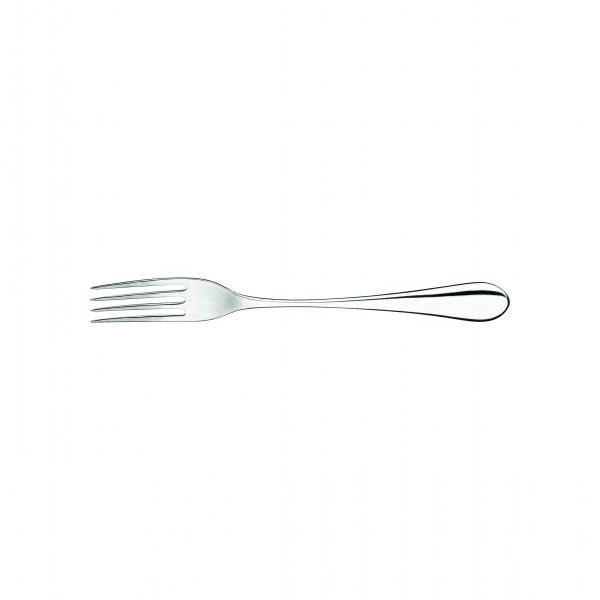 Dessert Fork - Mulberry Mirror from Studio William. Mirror Finish, made out of Stainless Steel and sold in boxes of 12. Hospitality quality at wholesale price with The Flying Fork!