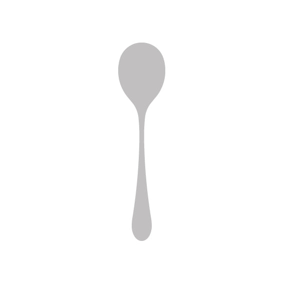 Bouillon Spoon - Mulberry Mirror from Studio William. made out of Stainless Steel 18/10 and sold in boxes of 12. Hospitality quality at wholesale price with The Flying Fork!