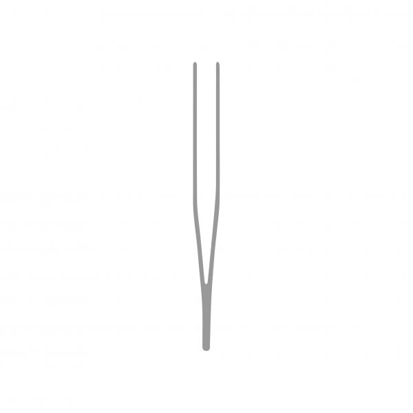 Taster Tweezer - Mulberry Mirror from Studio William. made out of Stainless Steel 18/10 and sold in boxes of 1. Hospitality quality at wholesale price with The Flying Fork!