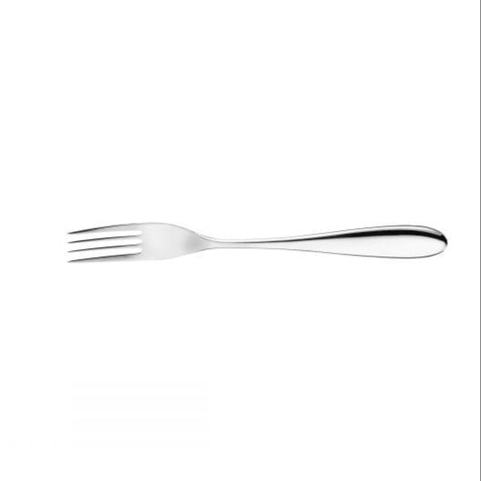 Dessert Fork - Santol Mirror from Charingworth. Mirror Finish, made out of Stainless Steel and sold in boxes of 12. Hospitality quality at wholesale price with The Flying Fork!