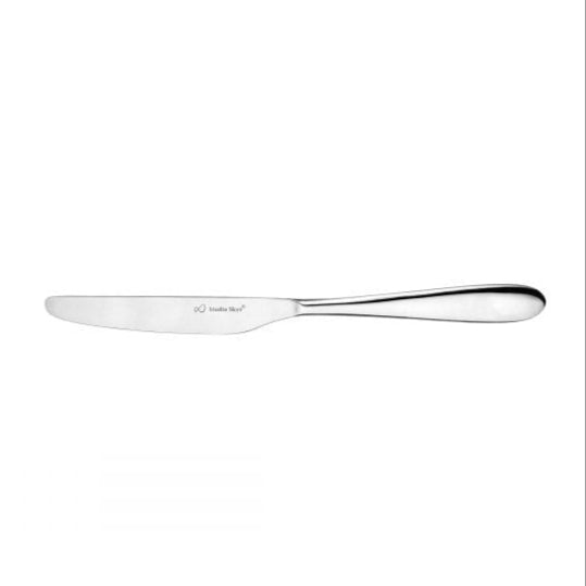 Dessert Knife - Santol Mirror from Charingworth. Mirror Finish, made out of Stainless Steel and sold in boxes of 12. Hospitality quality at wholesale price with The Flying Fork!