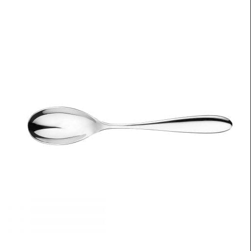 Dessert Spoon - Santol Mirror from Charingworth. Mirror Finish, made out of Stainless Steel and sold in boxes of 12. Hospitality quality at wholesale price with The Flying Fork!