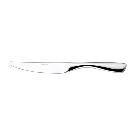 Table Knife - Solid Handle, ZENA from Athena. made out of Stainless Steel and sold in boxes of 12. Hospitality quality at wholesale price with The Flying Fork!
