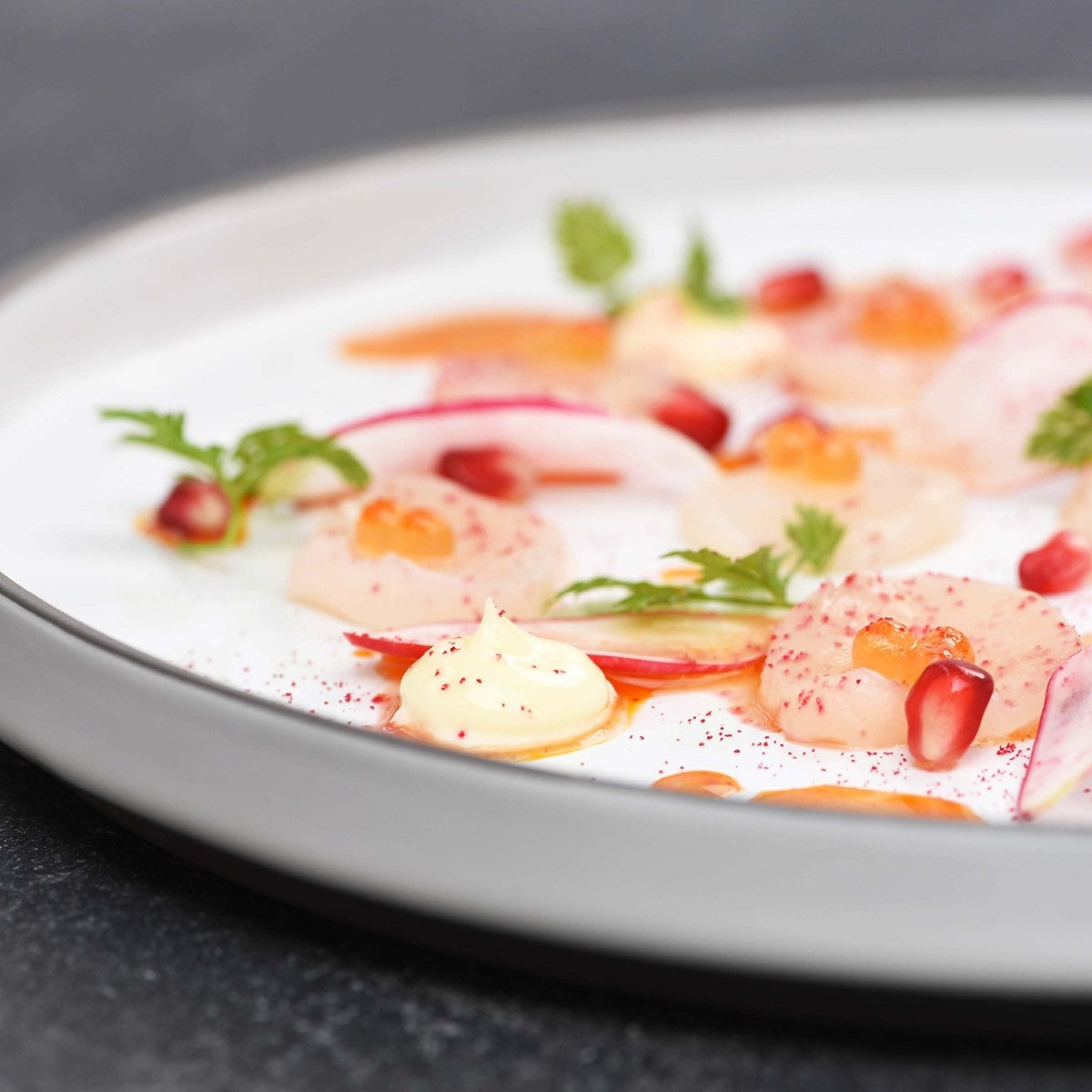 Stackable Plate - 265 x 25mm, White, Urban Muse: Pack of 3