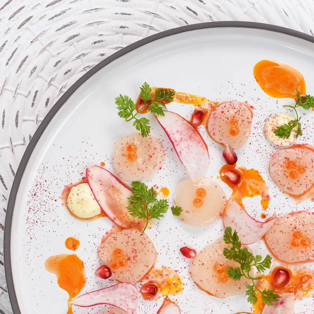 Stackable Deep Bowl - 170x45mm, White, Urban Muse: Pack of 6