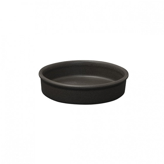 Tapas Dish - 110mm, Zuma Charcoal from Zuma. made out of Ceramic and sold in boxes of 6. Hospitality quality at wholesale price with The Flying Fork!
