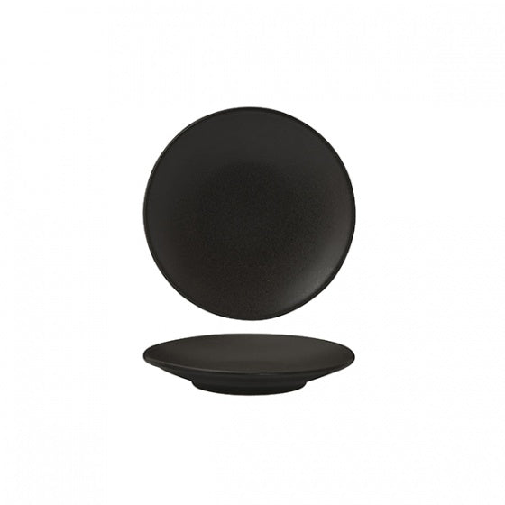 Tapas Plate - 130mm, Zuma Charcoal from Zuma. made out of Ceramic and sold in boxes of 6. Hospitality quality at wholesale price with The Flying Fork!