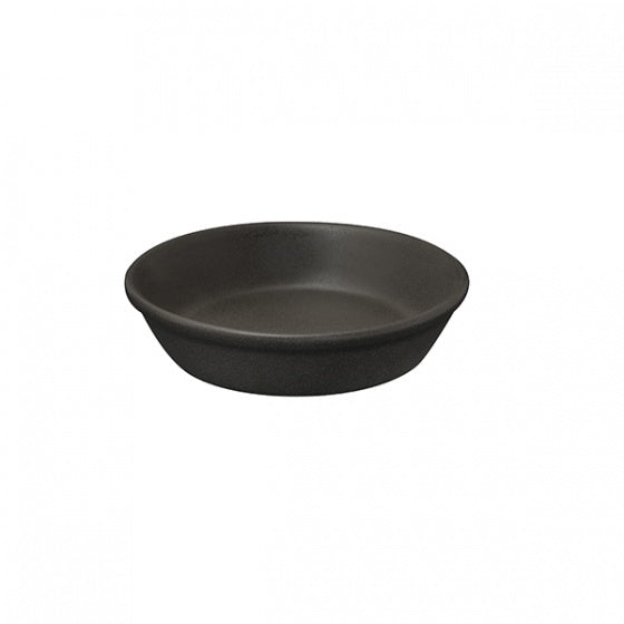 Tapas Dish - Tapered, 115mm, Zuma Charcoal from Zuma. made out of Ceramic and sold in boxes of 6. Hospitality quality at wholesale price with The Flying Fork!
