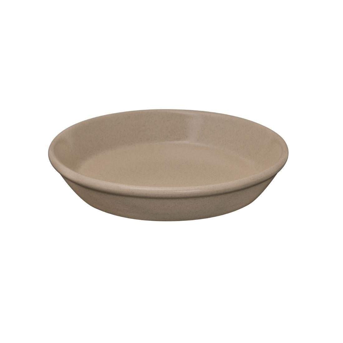 Tapered Tapas Dish - 160ml, Zuma Sand from Zuma. made out of Ceramic and sold in boxes of 3. Hospitality quality at wholesale price with The Flying Fork!