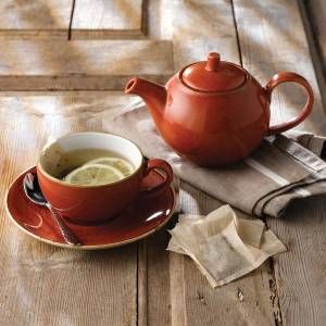 Cappuccino Cup - 227mL, Spiced Orange, stonecast: Pack of 12
