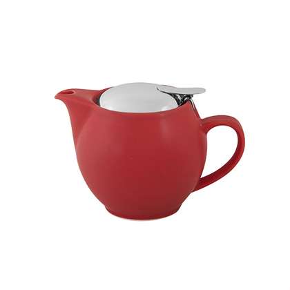 Teapot - Rosso, 350ml from Bevande. made out of Porcelain and sold in boxes of 1. Hospitality quality at wholesale price with The Flying Fork!