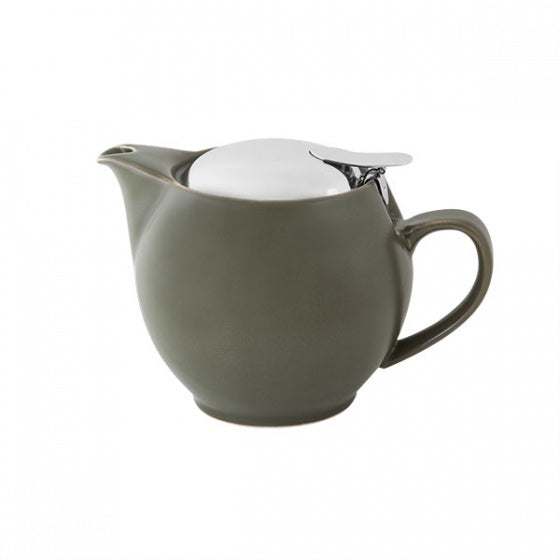 Teapot - Sage, 350ml from Bevande. made out of Porcelain and sold in boxes of 1. Hospitality quality at wholesale price with The Flying Fork!