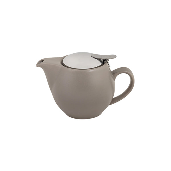Teapot - Stone, 350ml from Bevande. Sold in boxes of 1. Hospitality quality at wholesale price with The Flying Fork!
