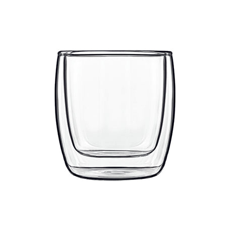 Thermic Michelangelo - 240ml, Double Wall from Luigi Bormioli. made out of Glass and sold in boxes of 2. Hospitality quality at wholesale price with The Flying Fork!
