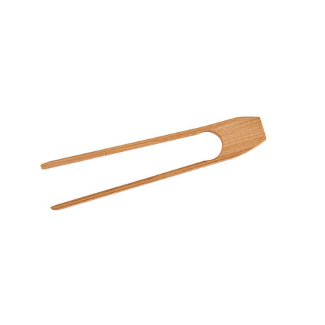 Tong - Bamboo, 125mm from TheFlyingFork. Sold in boxes of 36. Hospitality quality at wholesale price with The Flying Fork!