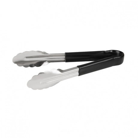 Tong - S-S, Black, 230mm from Chalet. Sold in boxes of 1. Hospitality quality at wholesale price with The Flying Fork!