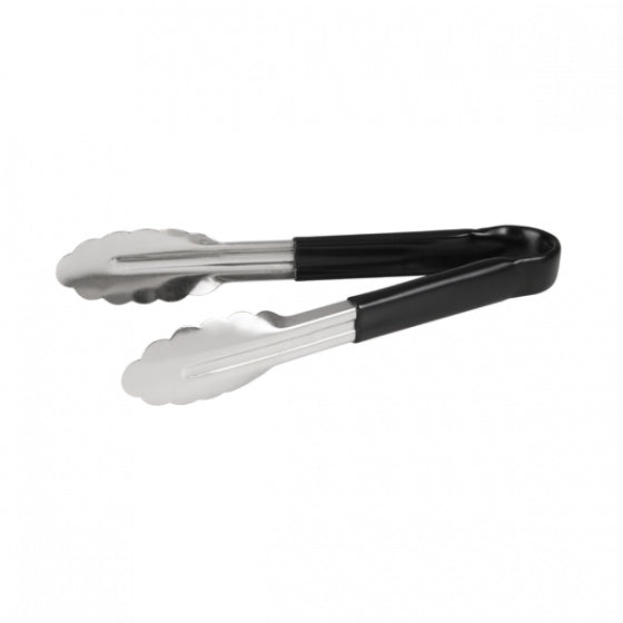 Tong - S-S, Black, 300mm from Chalet. Sold in boxes of 1. Hospitality quality at wholesale price with The Flying Fork!