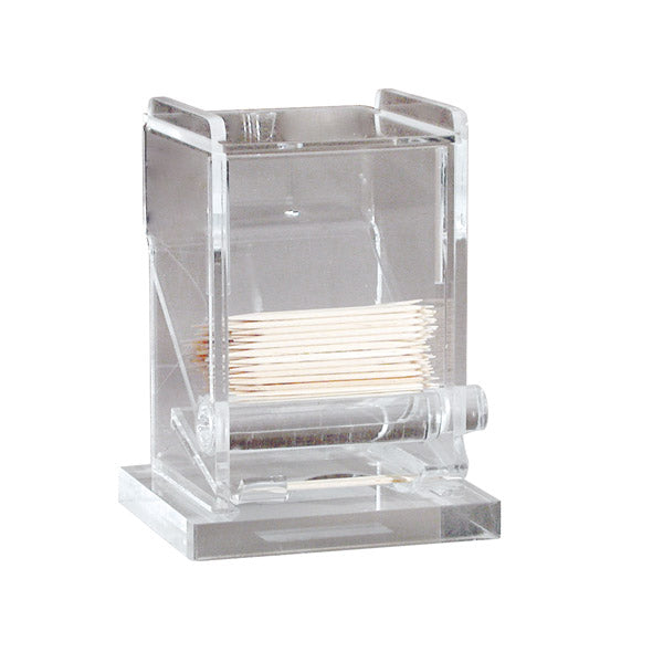 Toothpick Dispenser - Acrylic, 95 x 85 x 130mm from TheFlyingFork. Sold in boxes of 1. Hospitality quality at wholesale price with The Flying Fork!
