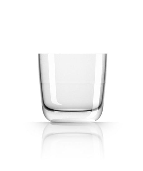 Unbreakable Whisky Glass with White Base 285ml from Palm Products. made out of Tritan - BPA Free and sold in boxes of 4. Hospitality quality at wholesale price with The Flying Fork!