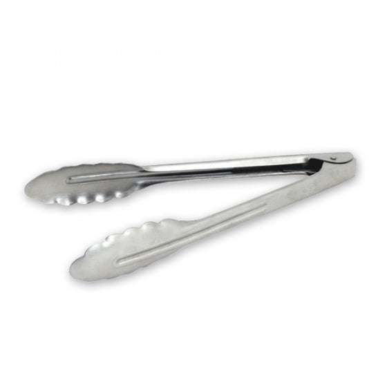 Utility Tong - S-S, x hd, Coil Spring, 300mm from CaterChef. Sold in boxes of 1. Hospitality quality at wholesale price with The Flying Fork!