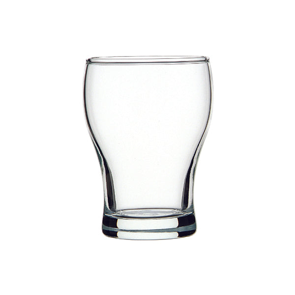 Washington - 200ml from Crown Glassware. made out of Glass and sold in boxes of 72. Hospitality quality at wholesale price with The Flying Fork!