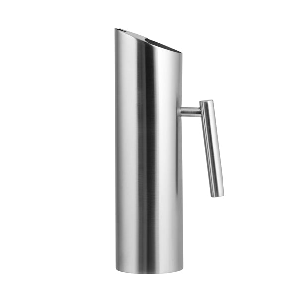 Water Jug - 18-10, Horizon, 1.5Lt, Satin Finish from Athena. made out of Stainless Steel and sold in boxes of 1. Hospitality quality at wholesale price with The Flying Fork!