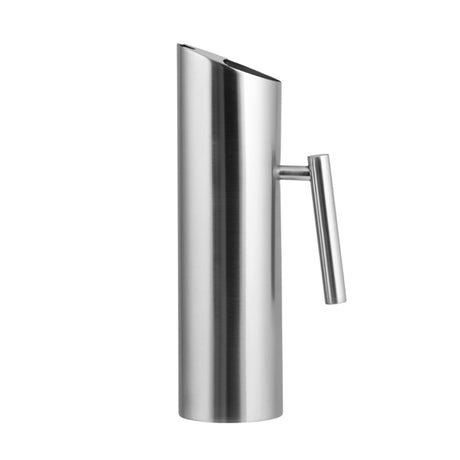 Water Jug - 18-10, Horizon, 1.5Lt, Satin Finish from Athena. made out of Stainless Steel and sold in boxes of 1. Hospitality quality at wholesale price with The Flying Fork! 