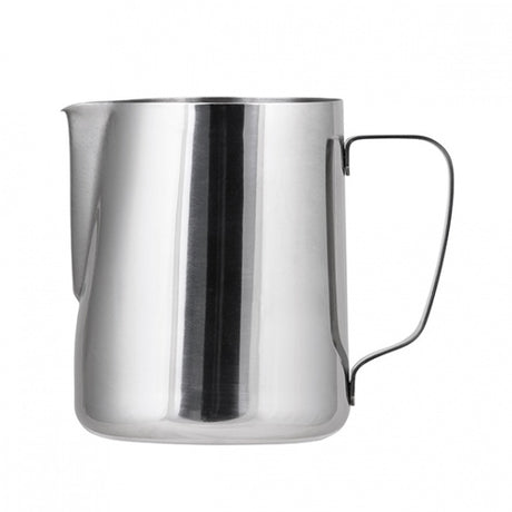 Water-Milk Frothing Jug - 18-10, 600ml from TheFlyingFork. Sold in boxes of 1. Hospitality quality at wholesale price with The Flying Fork!