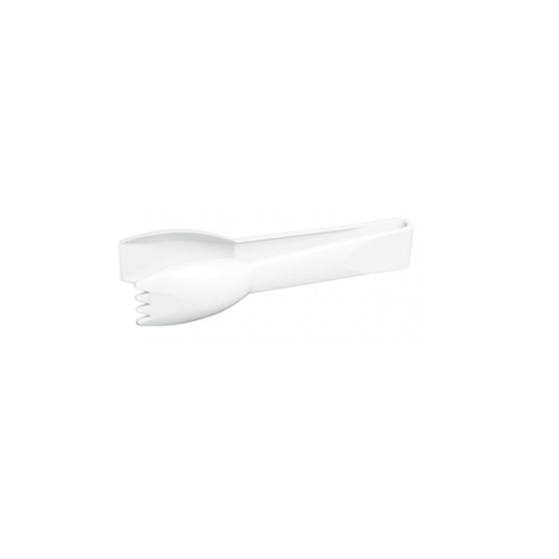 Mini Salad Tong - White, Pc, 150mm from Chalet. made out of Polycarbonate and sold in boxes of 1. Hospitality quality at wholesale price with The Flying Fork!