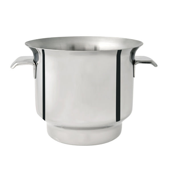 Wine Bucket - 18-10, Satin Finish, 180 x 190mm from Pujadas. Sold in boxes of 1. Hospitality quality at wholesale price with The Flying Fork!