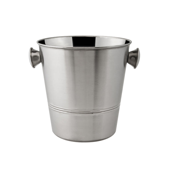 Wine Bucket - 18-8, W-Knobs from TheFlyingFork. Sold in boxes of 1. Hospitality quality at wholesale price with The Flying Fork!