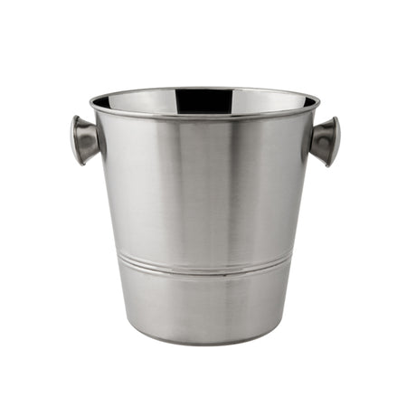 Wine Bucket - 18-8, W-Knobs from TheFlyingFork. Sold in boxes of 1. Hospitality quality at wholesale price with The Flying Fork! 