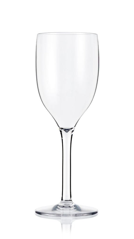 Palm Unbreakable Wine Glass - 300ml from Palm Products. made out of Tritan - BPA Free and sold in boxes of 4. Hospitality quality at wholesale price with The Flying Fork!