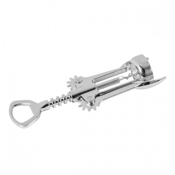 Wing-Lever Corkscrew - Chrome from TheFlyingFork. Sold in boxes of 1. Hospitality quality at wholesale price with The Flying Fork!