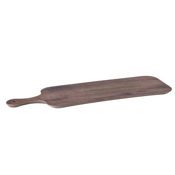 Wood Deco Rect Paddle Board - 610 x 200 x 15mm from Ryner Melamine. Sold in boxes of 6. Hospitality quality at wholesale price with The Flying Fork!