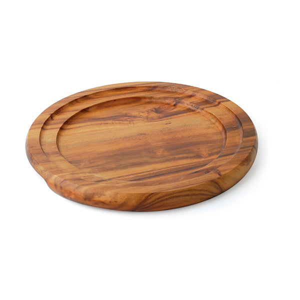 Wooden Tray - Delhi, 230mm from Athena. made out of Wood and sold in boxes of 1. Hospitality quality at wholesale price with The Flying Fork!