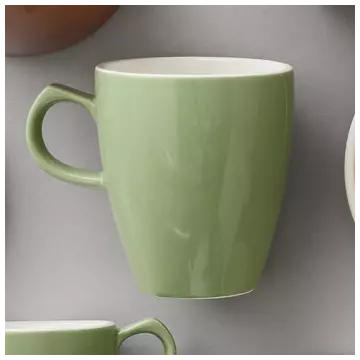 Lusso Mint mug on white background
