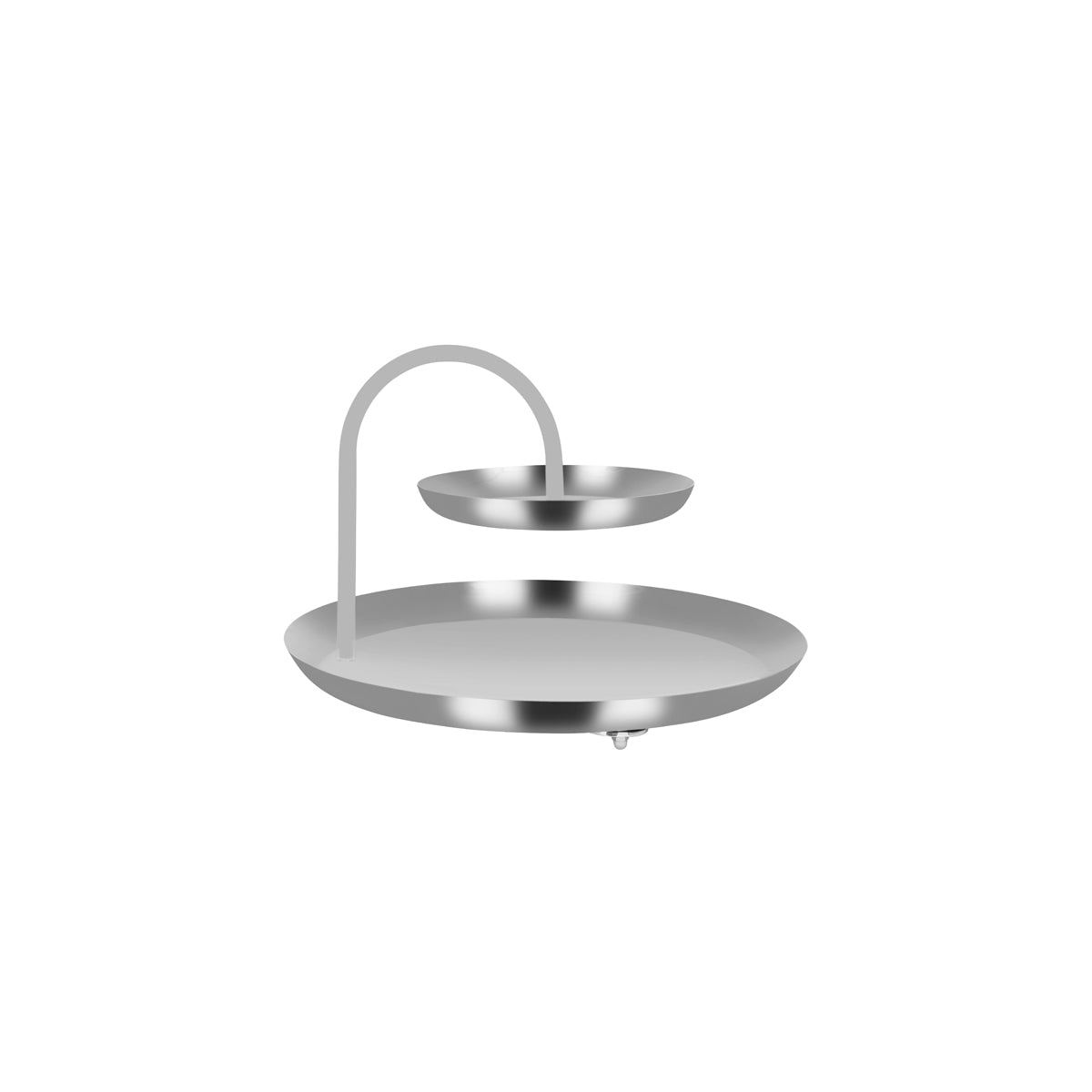 Round 2-Tier Seafood Stand S/S 360X360X240Mm