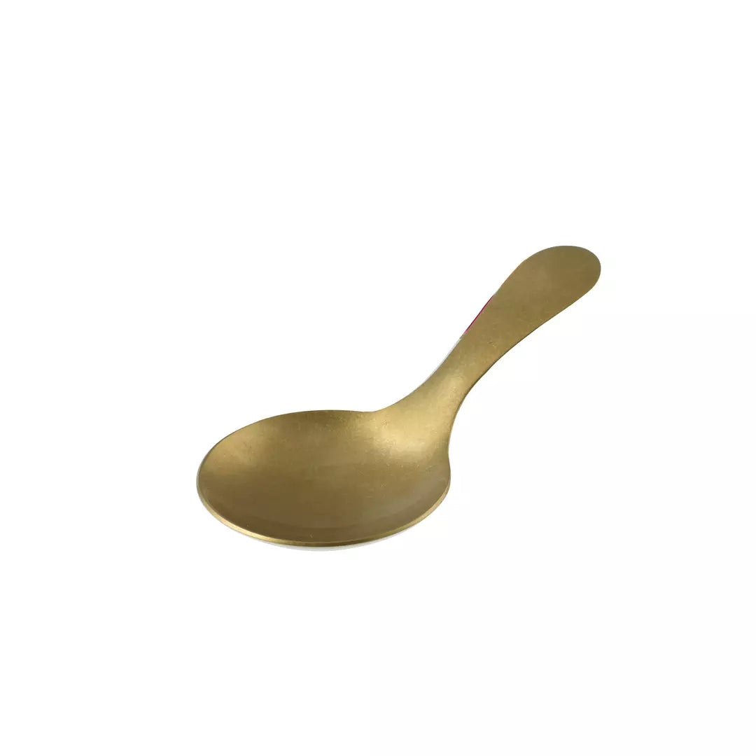 Vintage Serving-ware, Gold Canapé Spoon, Moda - 90mm: Pack of 24