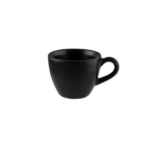 Notte Black Turkish Coffee Cup - 90 x 75mm, 70ml: Pack of 6