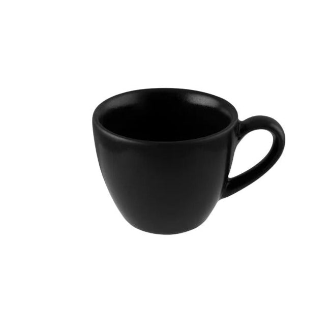 Notte Black Rita Coffee Cup 90 x 75mm, 80ml: Pack of 6