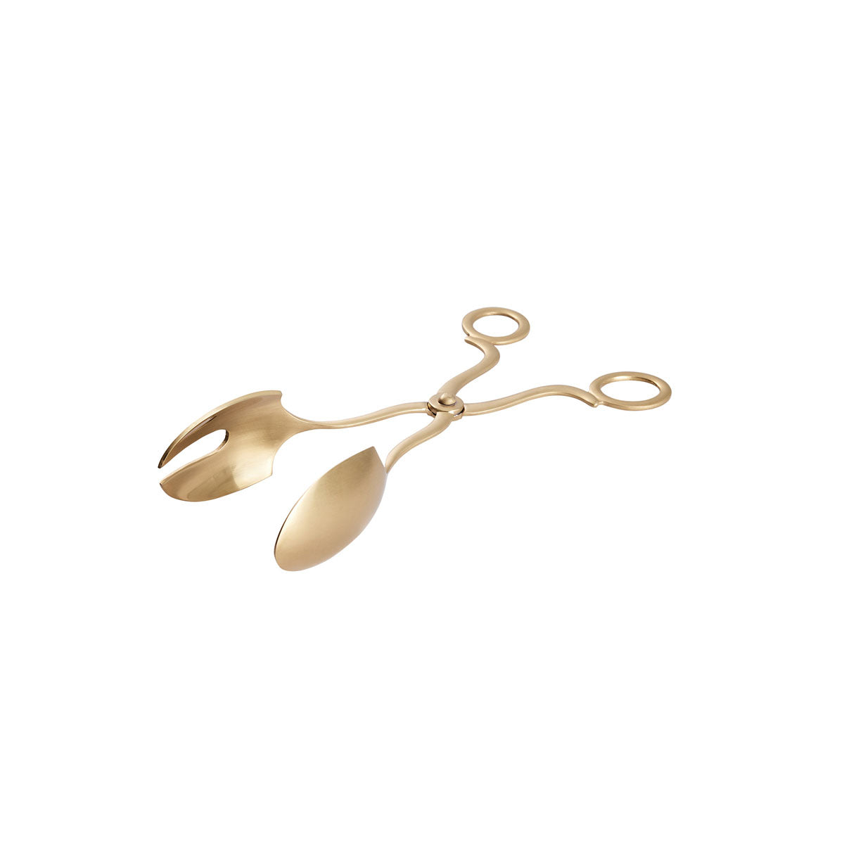 Deluxe Scissor Salad Tong - 18/10, 212mm - Champagne